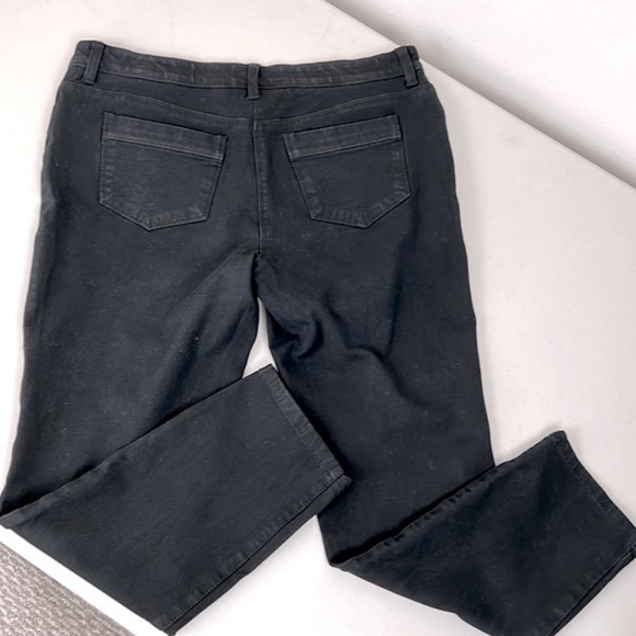 Chico’s ‘So Slimming’ 5 pocket jean with Hidden Fit Technology in Black size 12 - Picture 7 of 12